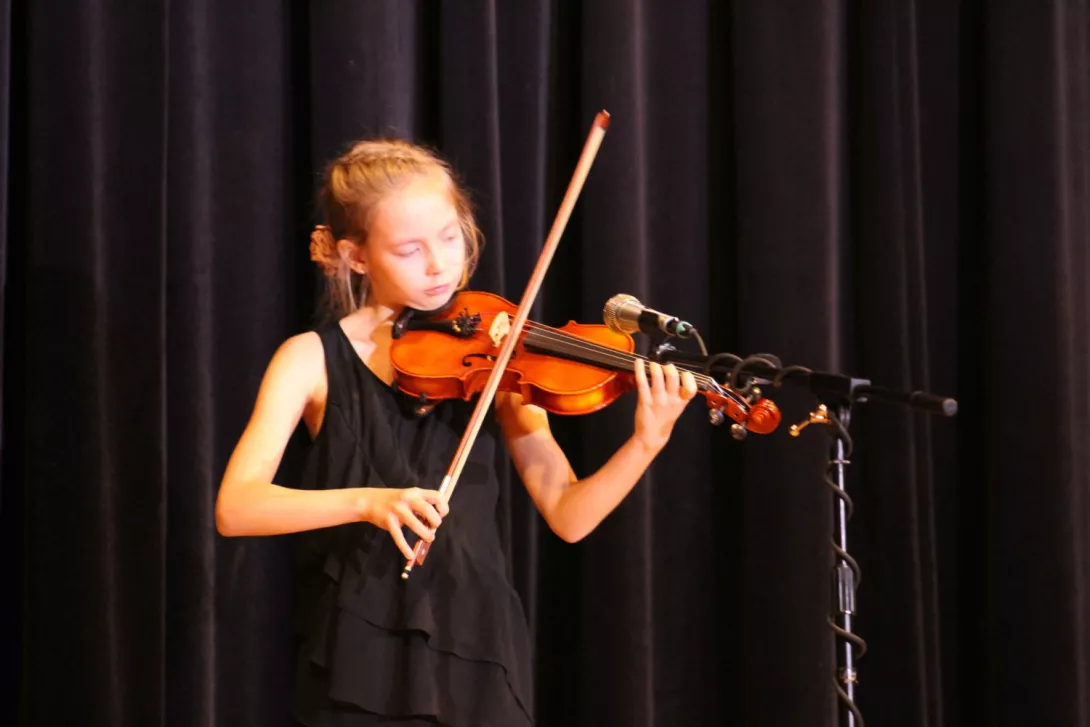 Uczestniczka Cecyliady 2025 dla klas 4-8 SSP (foto F. Kopytowski)