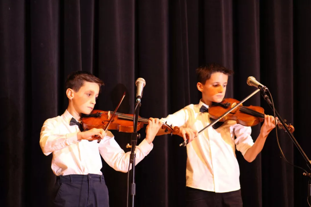 Uczestnicy Cecyliady dla klas 4-8 SSP (foto F. Kopytowski)