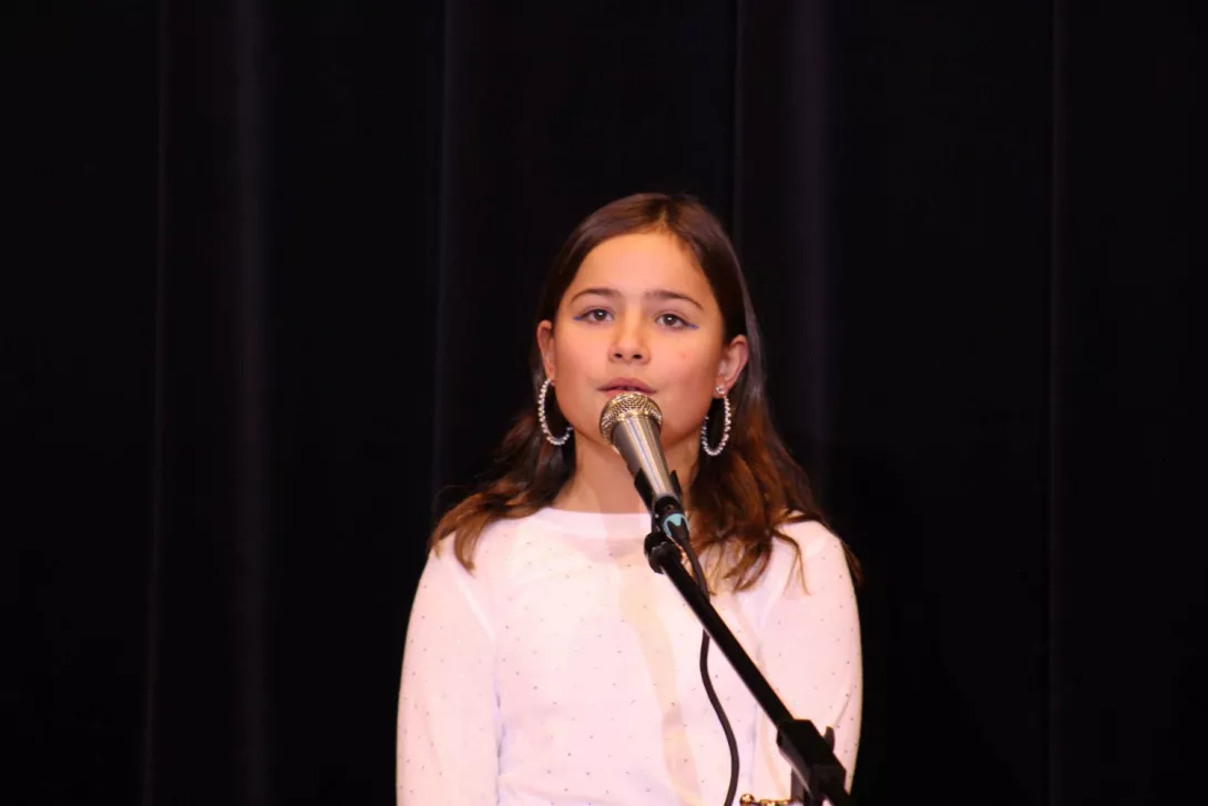 Uczestniczka Cecyliady 2025 dla klas 4-8 SSP (foto F. Kopytowski)