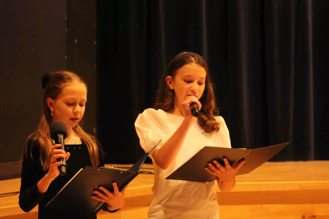 Prowadzące Cecyliadę 2025 dla klas 1-3 SSP (foto F. Kopytowski)