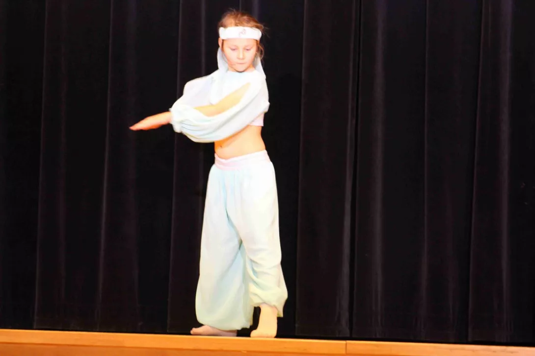 Uczestniczka Cecyliady 2025 dla klas 1-3 SSP (foto F. Kopytowski)