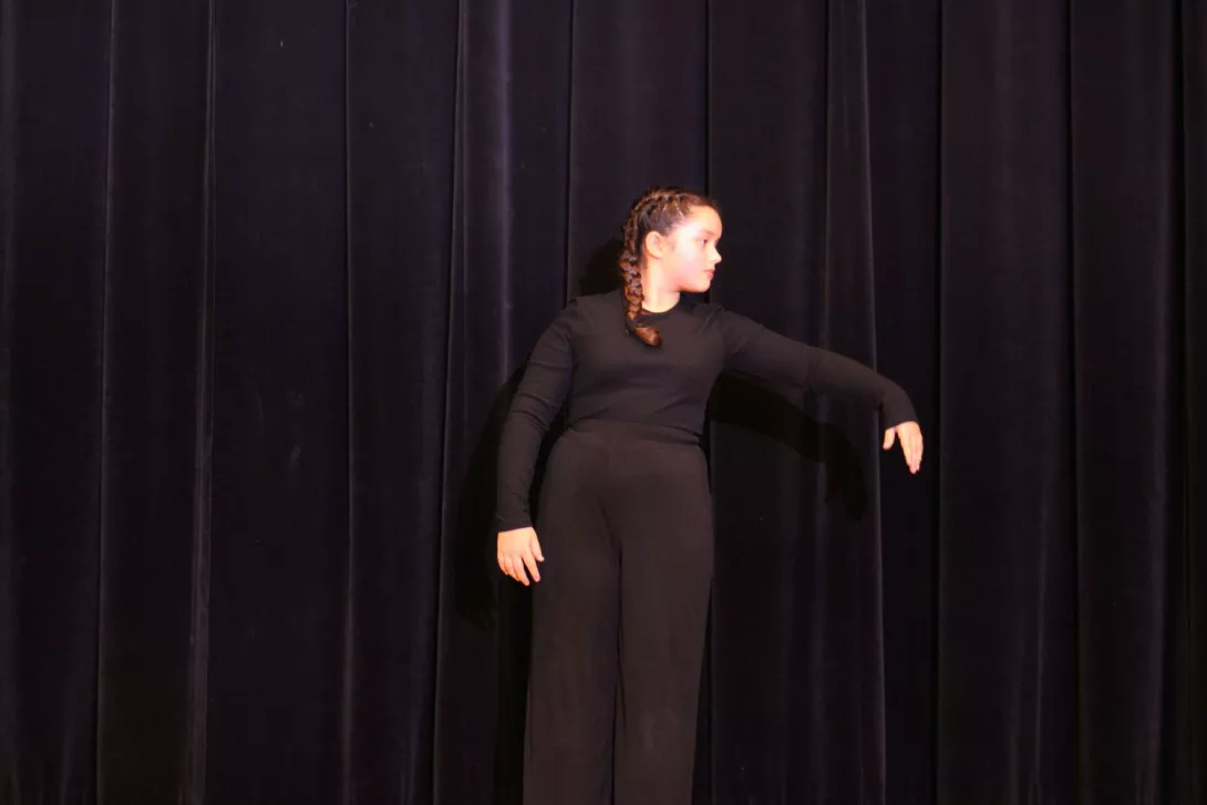 Uczestniczka Cecyliady dla klas 4-8 SSP (foto F. Kopytowski)