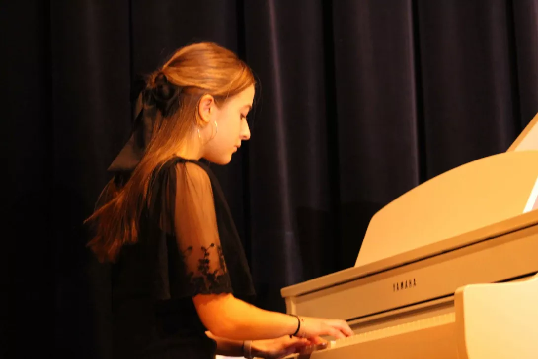 Uczestniczka Cecyliady dla klas 4-8 SSP (foto F. Kopytowski)