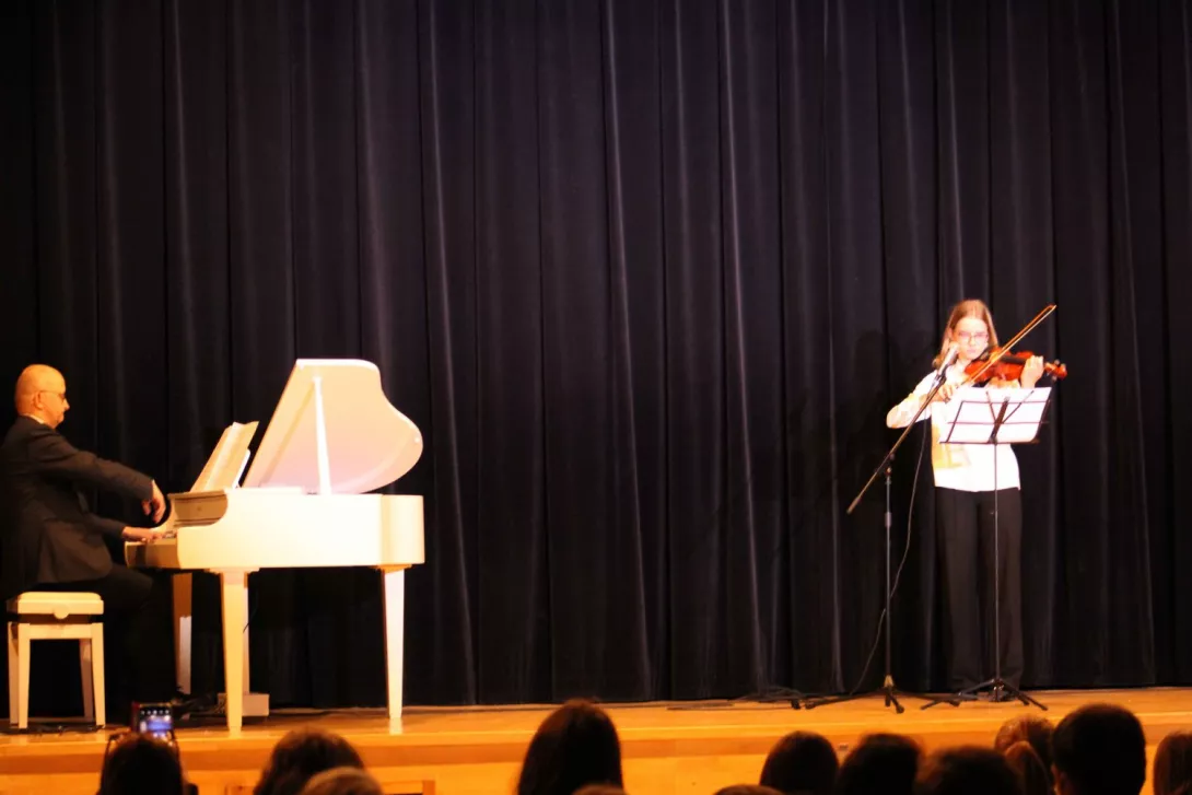 Uczestnicy Cecyliady dla klas 4-8 SSP (foto F. Kopytowski)