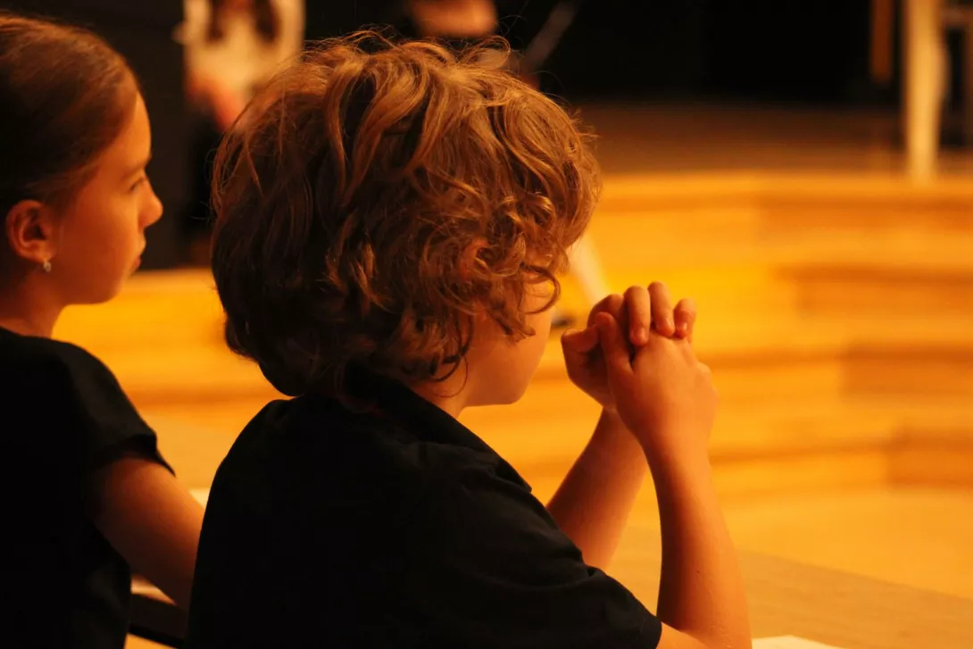 Jury i widownia Cecyliady dla klas 1-3 SSP (foto F. Kopytowski)