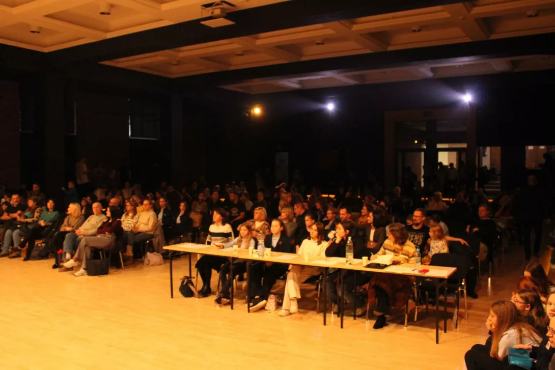 Widownia Cecyliady dla klas SSP (foto F. Kopytowski)