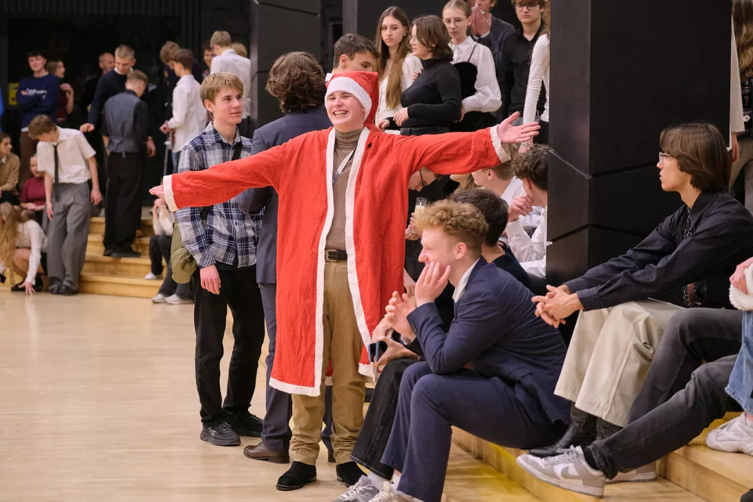 Spotkanie opłatkowe dla SLO w Auli. (fot. Amelia Szymańska)