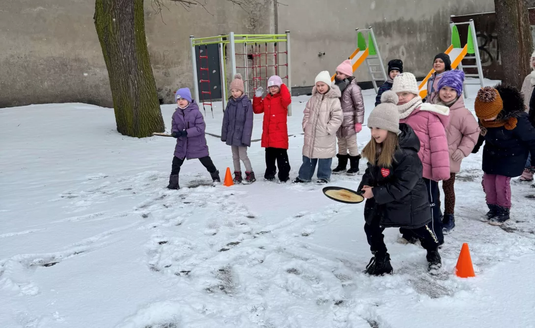 Na linii startu klasa 1a. 