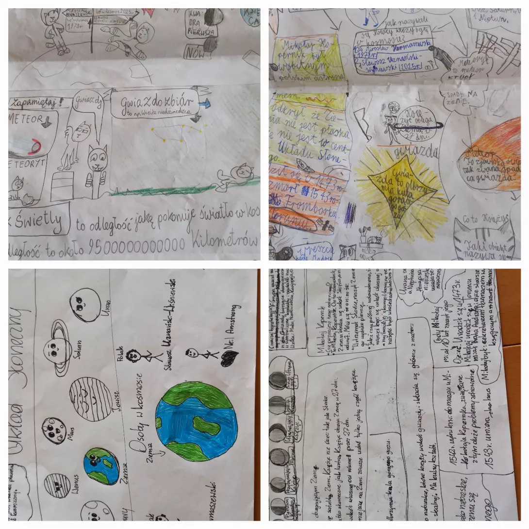 Notatki wizualne na temat kosmosu