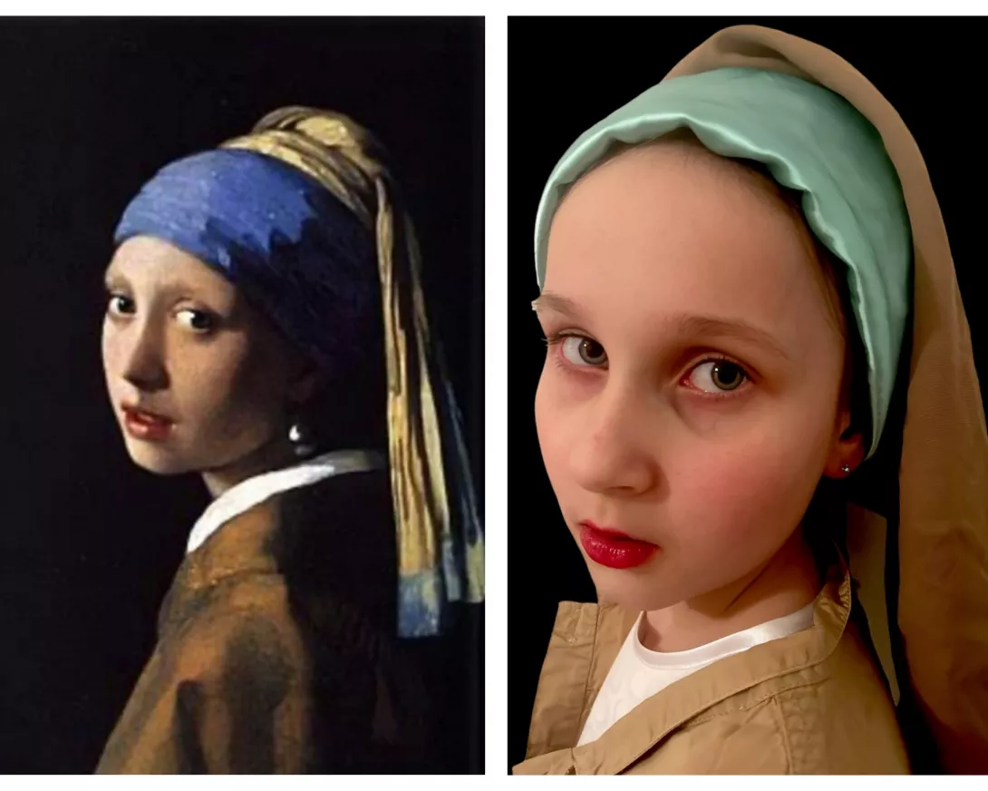 Johannes Vermeer "Dziewczyna z perłą" lub "Mona Lisa północy"