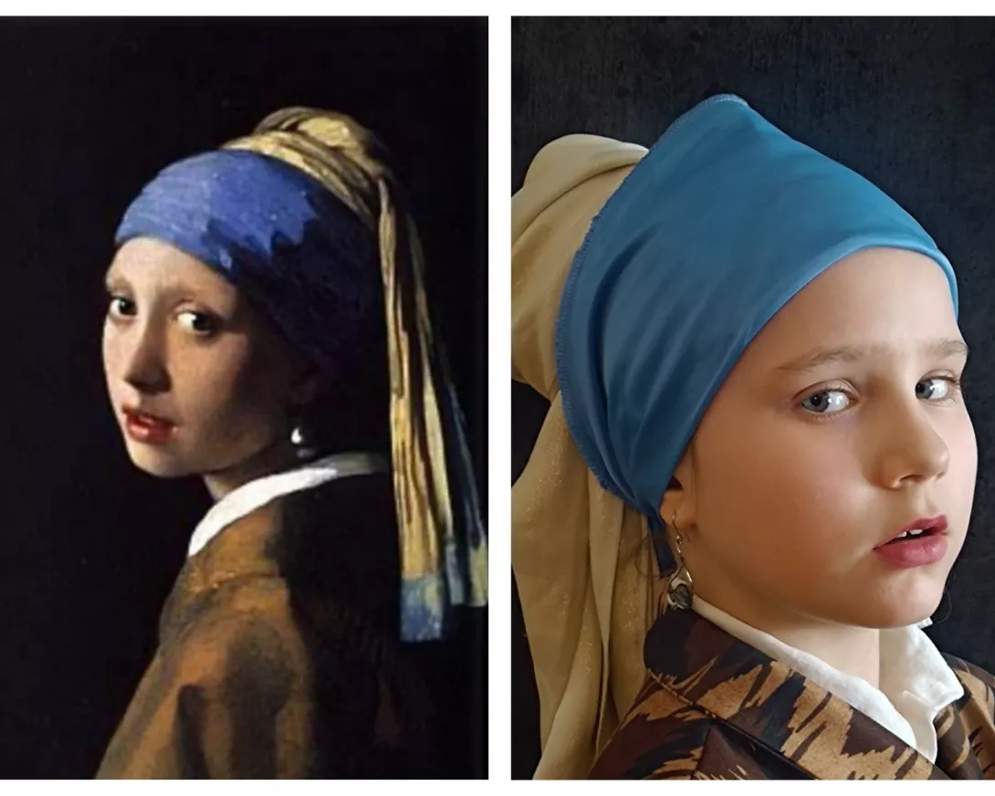 Johannes Vermeer "Dziewczyna z perłą" lub "Mona Lisa północy"