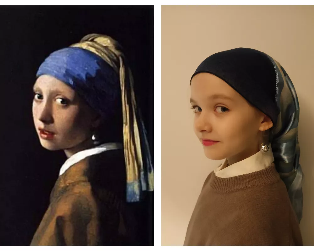 Johannes Vermeer "Dziewczyna z perłą" lub "Mona Lisa północy"