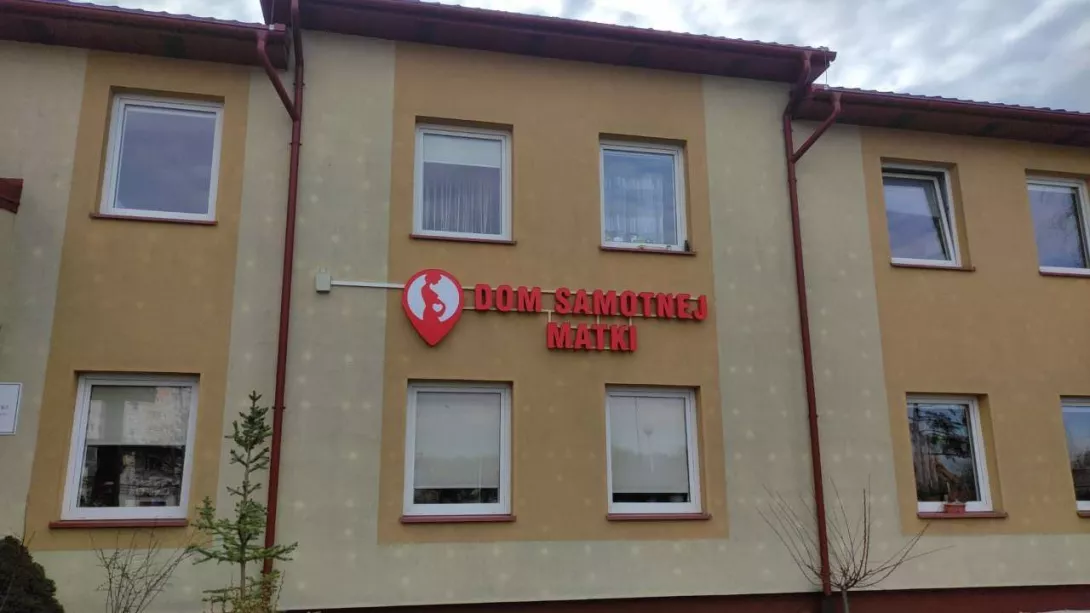 Przekazanie darów dla Domu Samotnej Matki w Łodzi 