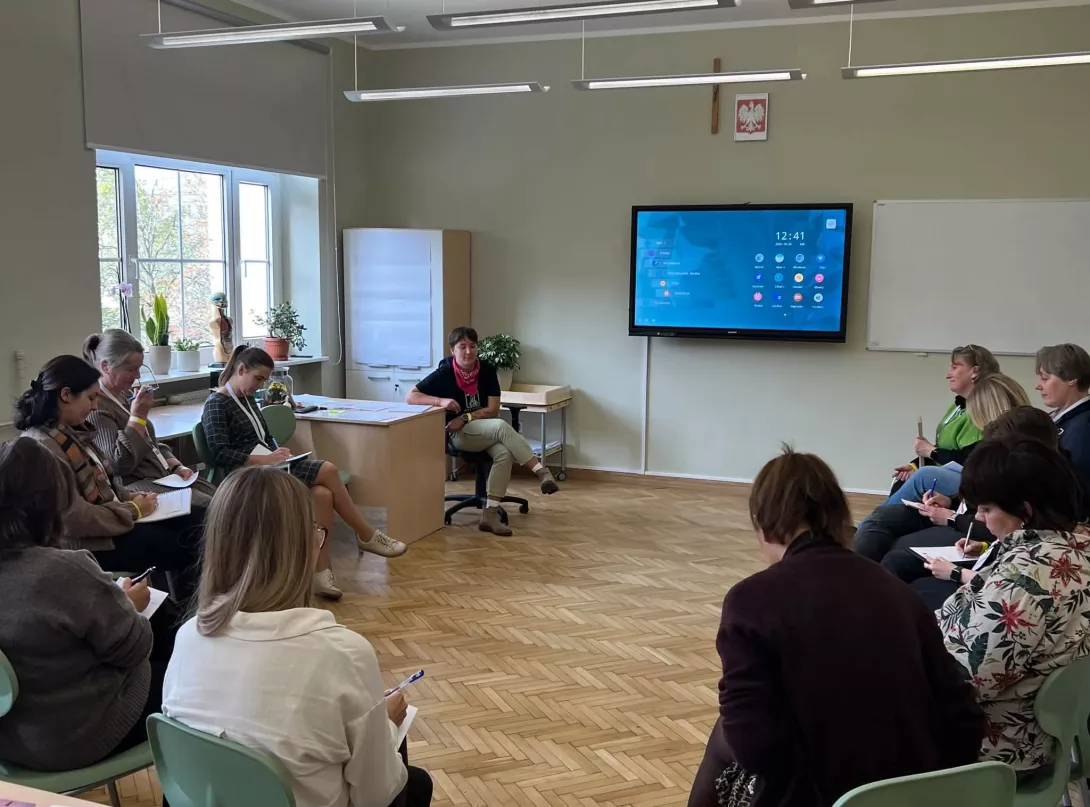 Uczestnicy II Forum Wychowania Salezjańskiego podczas warsztatów zdjęcia wykonał br. K. Domagała 