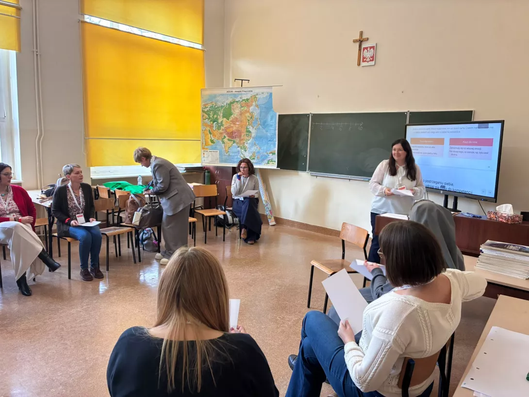 Uczestnicy II Forum Wychowania Salezjańskiego podczas warsztatów zdjęcia wykonał br. K. Domagała 