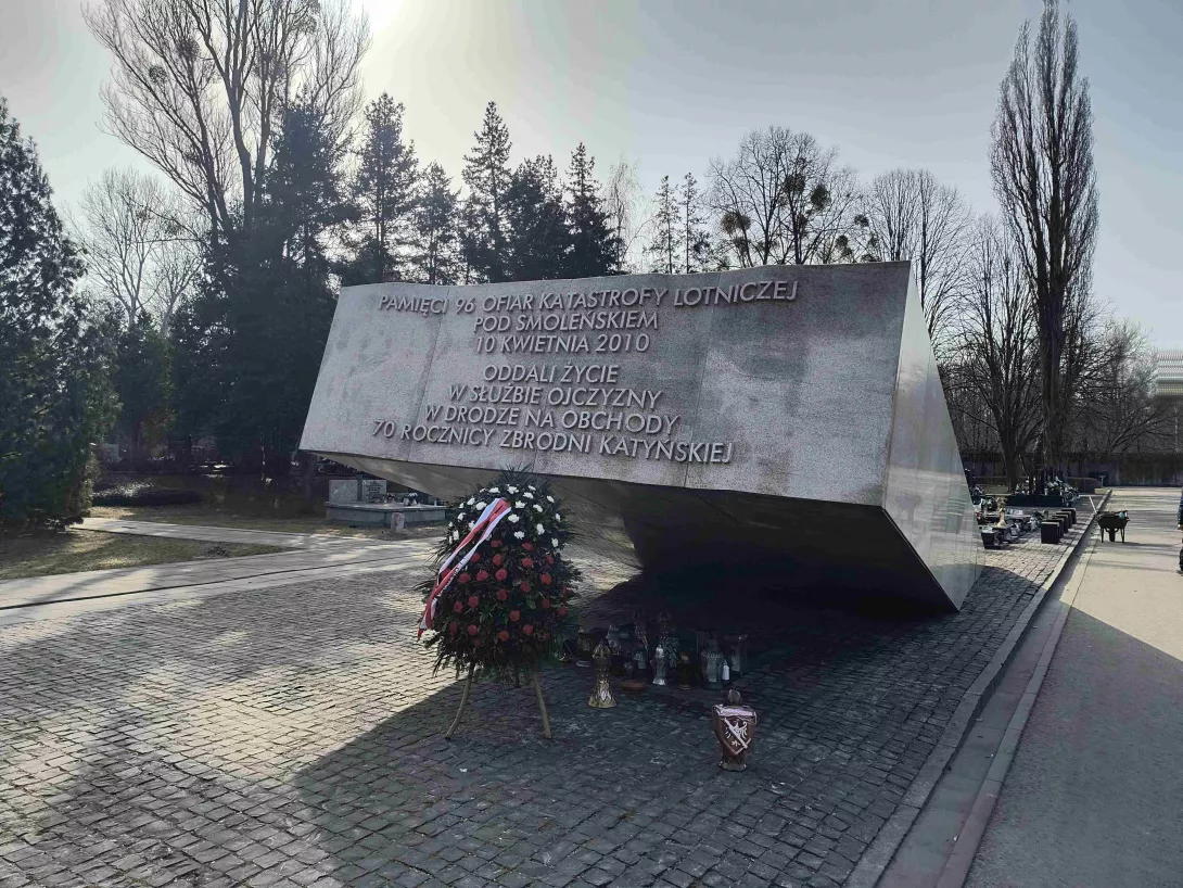 Na Cmentarzu Powiązki Wojskowe, 11.03.2026