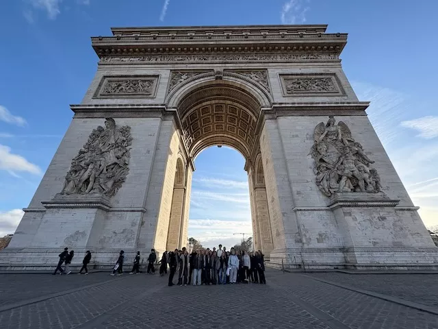 Francja Erasmus - Łuk Tryumfalny