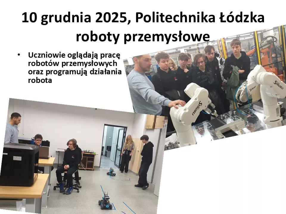 roboty przemysłowe