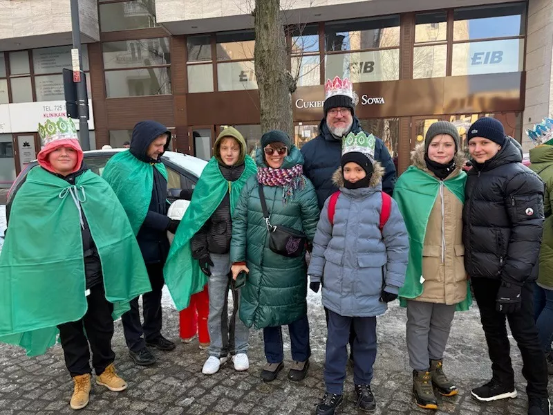 Uczestnicy tegorocznego Orszaku Trzech Króli. 